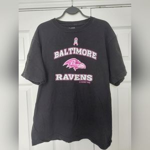 Baltimore Ravens Pink Ribbon Shirt